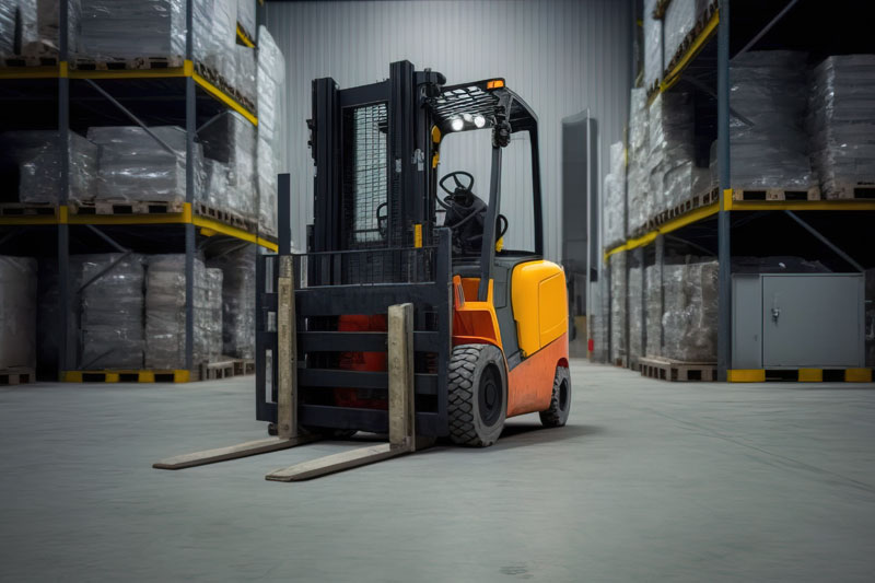 Carretillas Elevadoras en almacén